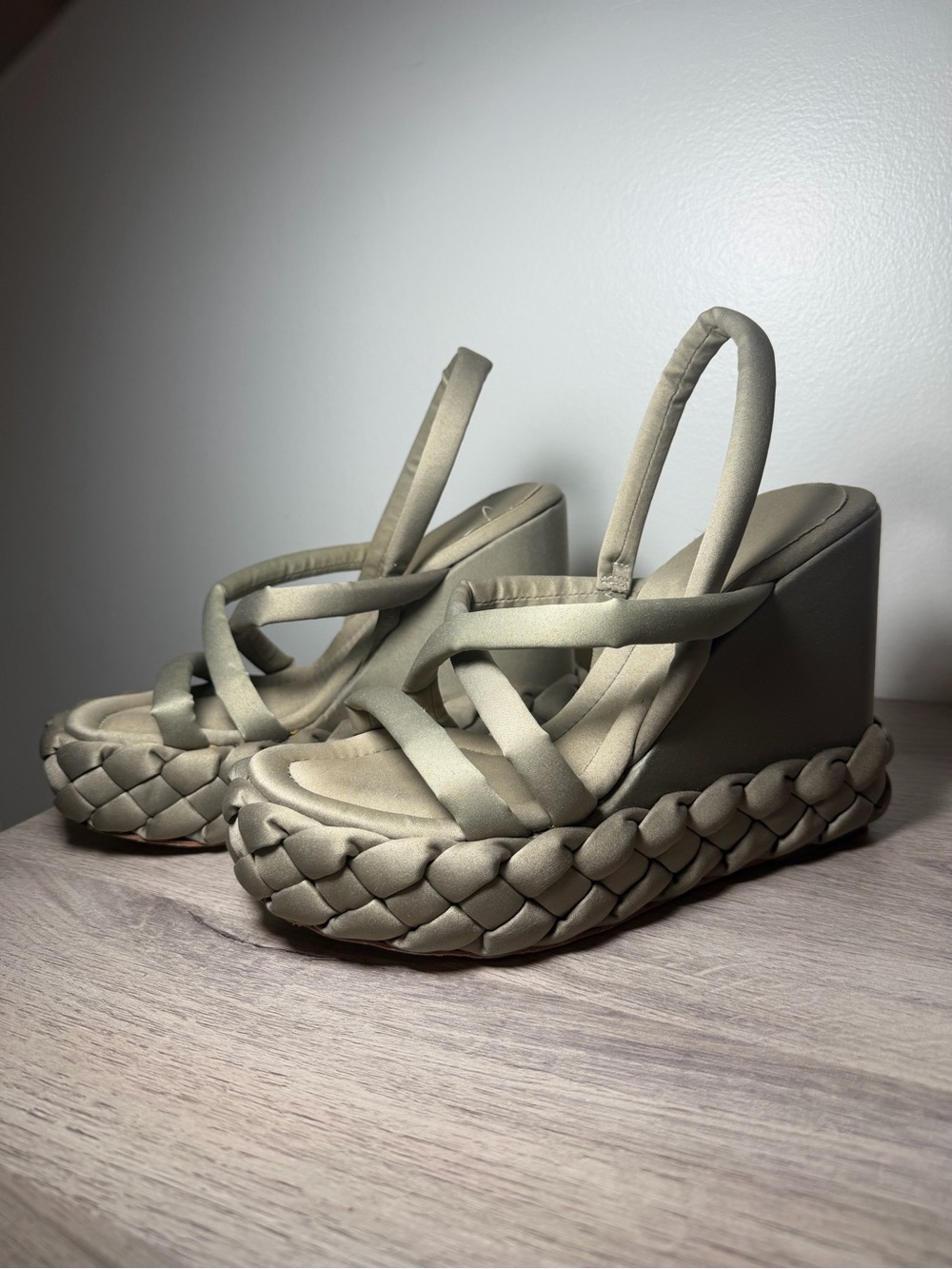 Paloma Barceló Sage Braided Wedge Sandals